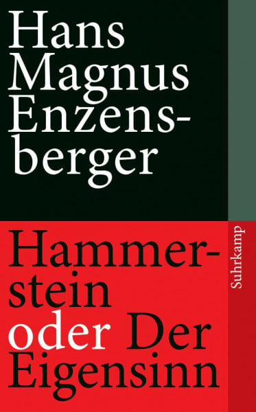Enzensberger, Hans Magnus Hammerstein oder Der Eigensinn: Eine deutsche Geschichte (suhrkamp taschenbuch)