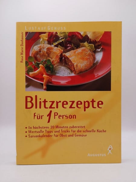 Donhauser, Rose M. Blitzrezepte für 1 Person