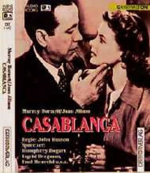 Burnett, Murray Casablanca (engl. Fassung). Audiobook. Cassette.: Englische Fassung