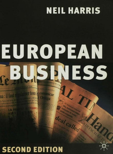 Harris, Neil European Business (Macmillan Business)