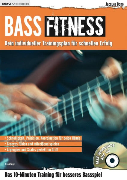 Jacques Bono Bass Fitness: Das 10-Minuten Training für besseres Bassspiel: Dein individueller Trainingsplan für schnellen Erfolg. Das 10-Minuten-Training für ... Trainingsplan für schnellen Erfolg)