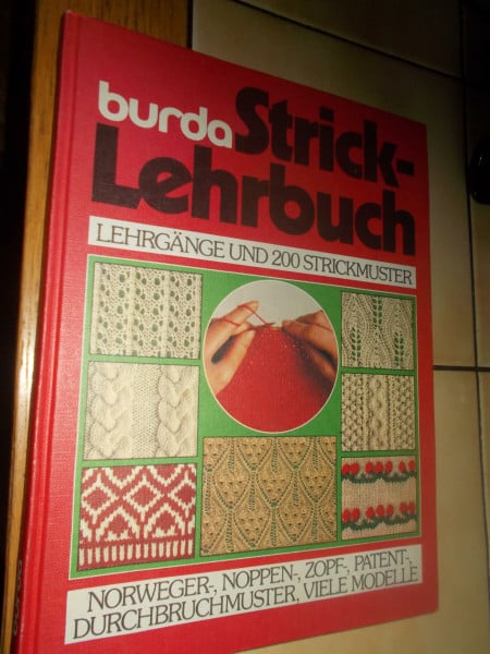 Blumerich, Maria Burda - Strick-Lehrbuch: Nr. K 603