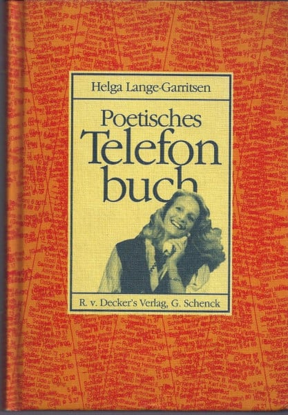 Lange-Garritsen, Helga Poetisches Telefonbuch