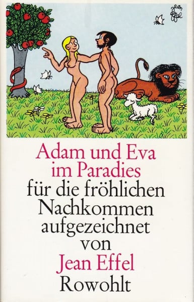 Jean Effel Adam und Eva im Paradies
