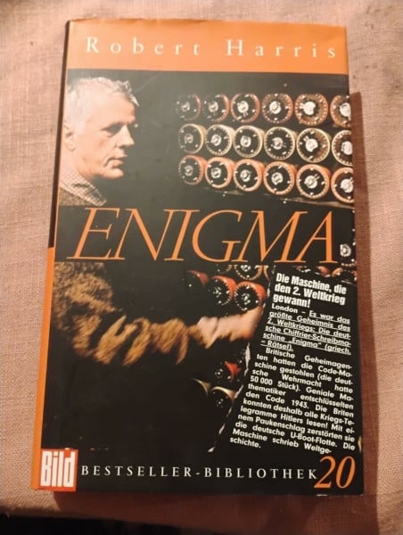 Harris, Robert Enigma. Bild Bestseller Bibliothek Band 20