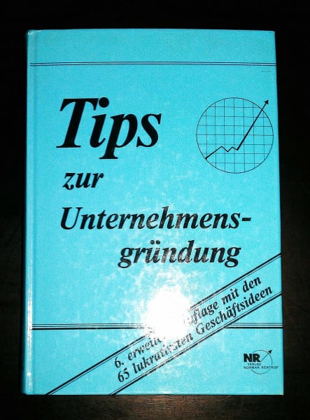 Rentrop, Norman Tips zur Unternehmensgründung