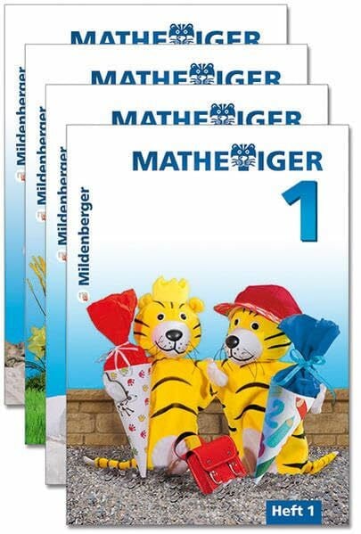 Laubis, Thomas Mathetiger 1 Jahreszeiten-Hefte, Klasse 1: 4 Hefte