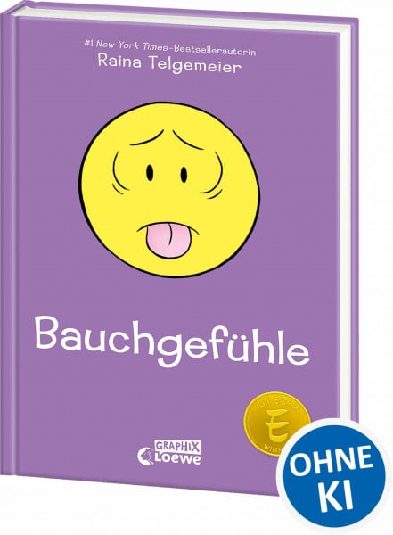 Telgemeier, Raina Bauchgefühle: Feinfühliges Comic-Buch über Angststörungen und New York Times-Bestseller (Loewe Graphix)