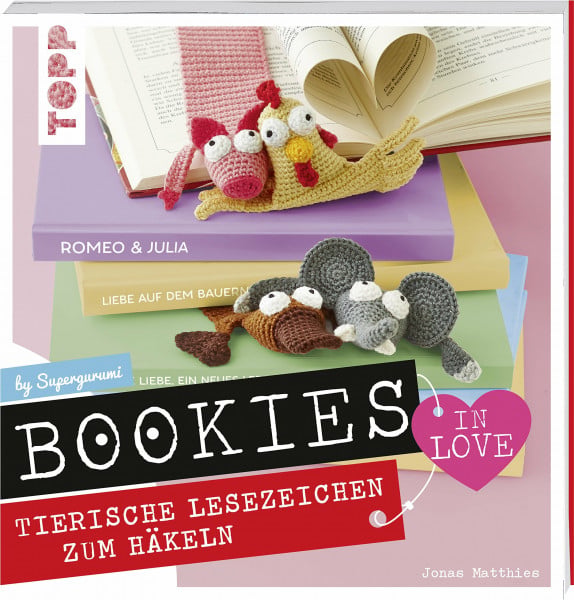 Matthies, Jonas Bookies in Love: Tierische Lesezeichen zum Häkeln