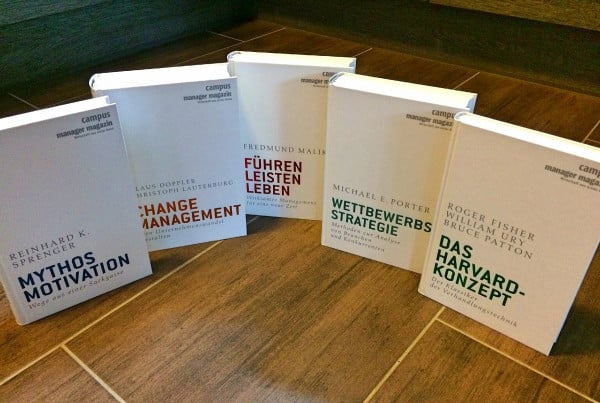 Porter, Michael E. Führungsklassiker: Mythos Motivation; Führen, leisten, leben; Wettbewerbsstrategie; Change Management; Das Harvard-Konzept