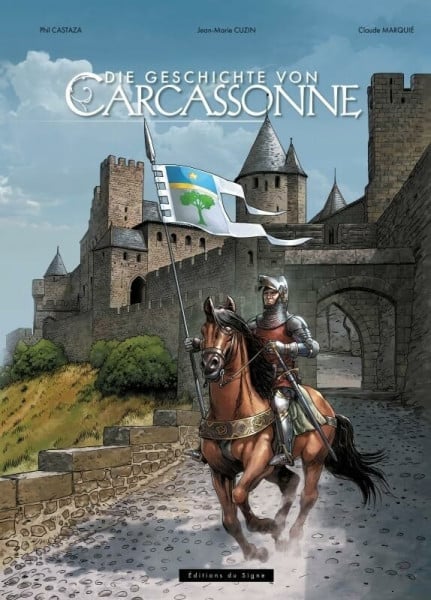 A préciser L'histoire de Carcassonne allemand - BD