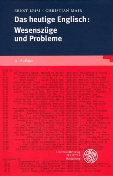 Leisi, Ernst Das heutige Englisch: Wesenszüge und Probleme (Sprachwissenschaftliche Studienbücher)