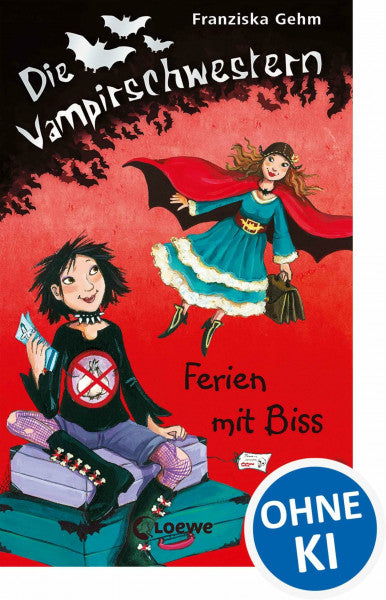 Gehm, Franziska Die Vampirschwestern (Band 5) - Ferien mit Biss: Lustiges Fantasybuch für alle Vampirfans ab 10 Jahren - Der Kinderbuch-Klassiker über Freundschaft, die erste Liebe und jede Menge Abenteuer