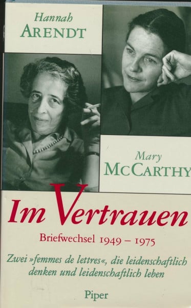 Carol Brightman Im Vertrauen: Briefwechsel 1949 - 1975