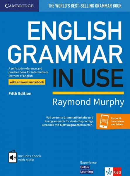 Murphy, Raymond English Grammar in Use: Klett Fifth Edition. Book with answers and digital extras