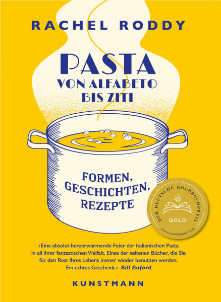 Becker, Ulrike Pasta von Alfabeto bis Ziti: Formen. Geschichten. Rezepte. Deutscher Kochbuchpreis 2023