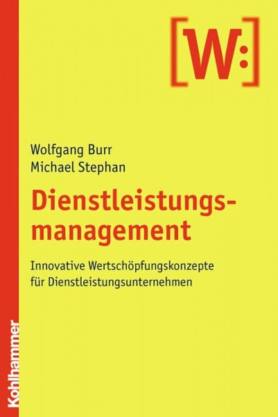 Burr, Wolfgang Dienstleistungsmanagement