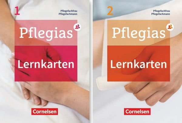 Deutsch, Stephanie Pflegias - Generalistische Pflegeausbildung - Zu allen Bänden: Lernkarten zu Pflegias Band 1 und Band 2 - Lernkarten als Paket