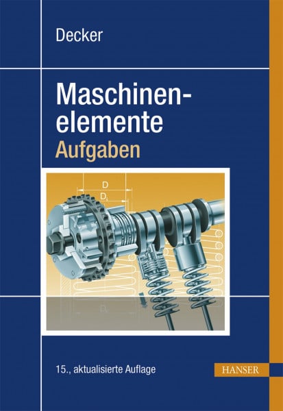 Kabus, Karlheinz Decker Maschinenelemente - Aufgaben