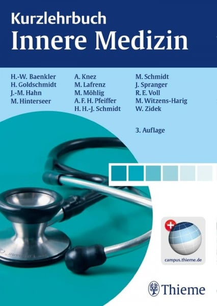 Goldschmidt, Hartmut Kurzlehrbuch Innere Medizin: Plus campus.thieme.de