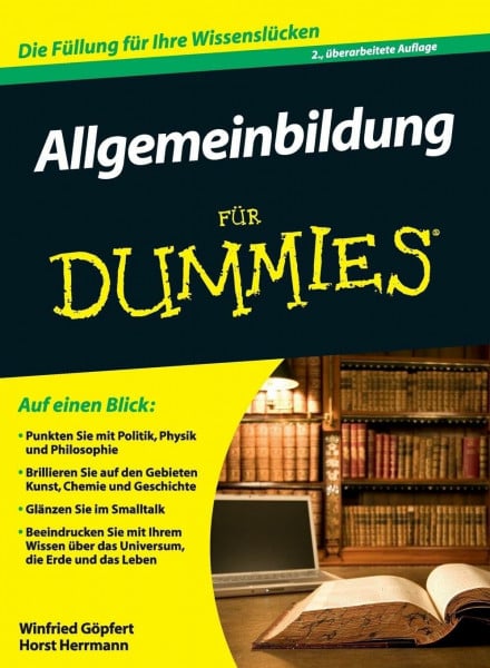 Gouml;pfert, Winfried Allgemeinbildung für Dummies