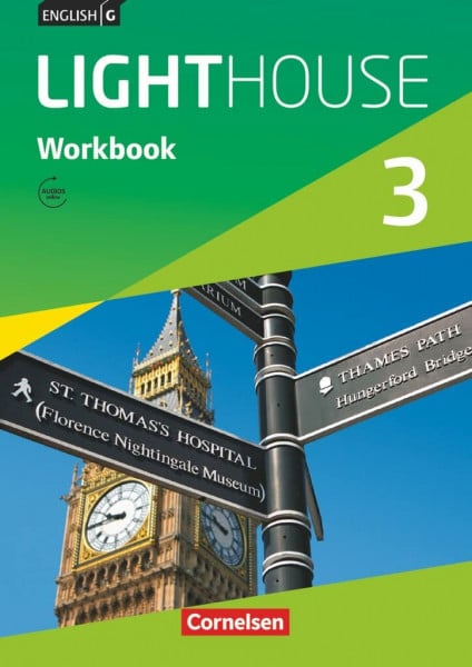 Berwick, Gwen English G LIGHTHOUSE - Allgemeine Ausgabe: Band 3: 7. Schuljahr - Workbook mit Audio-Download ab März 2017, 1. Auflage, 5 Druck: Workbook mit Audios online