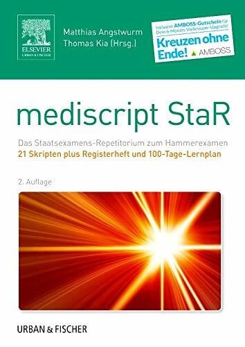 Kia, Thomas mediscript StaR Skripten-Paket Hammerexamen mit Registerheft: Inklusive AMBOSS 6-Monats-Upgrade