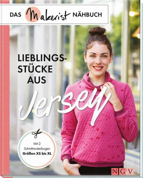 Reidelbach, Yvonne Lieblingsstücke aus Jersey: Das Makerist-Nähbuch - Schnittmusterbogen und Schnittmuster zum Download, Größen XS bis XL