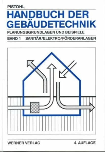 Pistohl, Wolfram Handbuch der Gebäudetechnik. Planungsgrundlagen und Beispiele: Handbuch der Gebäudetechnik, 2 Bde., Bd.1, Sanitär, Elektro, Förderanlagen