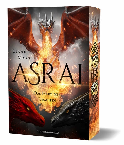 Mars, Liane Asrai - Das Herz der Drachen: Die epische Romantasy-Saga der Spiegel-Bestseller Autorin | Softcover mit Farbschnitt-Garantie