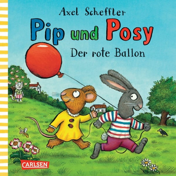 Scheffler, Axel Pip und Posy: Der rote Ballon: Bilderbuch für Kinder ab 2 von Axel Scheffler