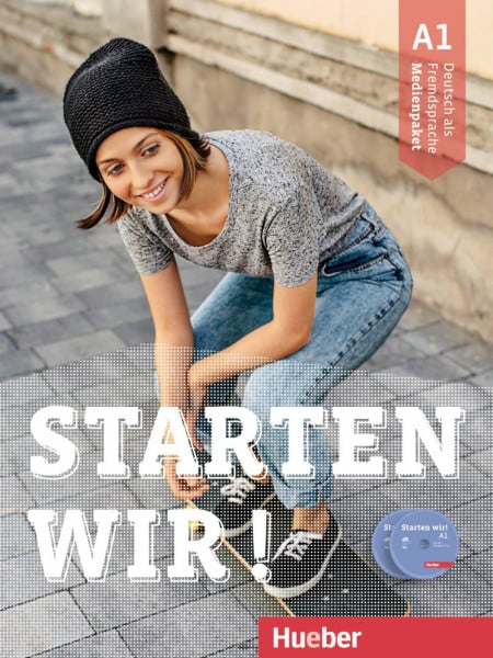 Brüseke, Rolf Starten wir! A1: 2 Audio-CDs zum Kursbuch + 2 Audio-CDs zum Arbeitsbuch + 1 MP3-CD mit Audiotracks vom Kurs- und vom Arbeitsbuch.Deutsch als Fremdsprache / Medienpaket