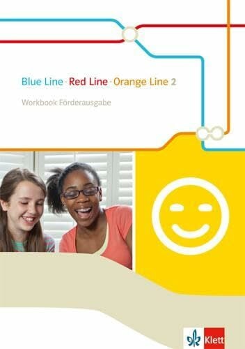 Blue Line - Red Line - Orange Line 2: Workbook Förderausgabe Klasse 6: Begleitmaterial zu allen Klett Englischlehrwerken außer Green Line (Blue Line. Ausgabe ab 2014)