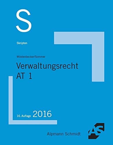 Sommer, Christian Skript Verwaltungsrecht AT 1