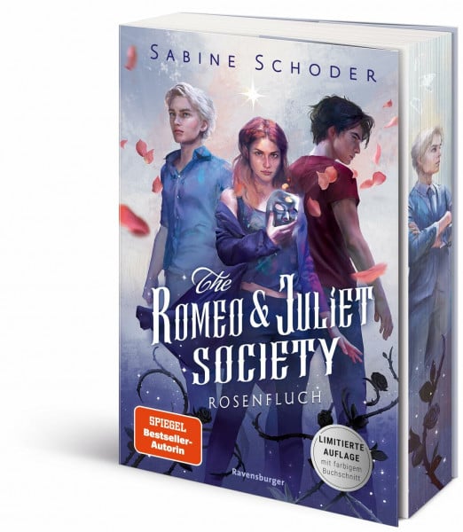 Schoder, Sabine The Romeo & Juliet Society, Band 1: Rosenfluch (SPIEGEL-Bestseller-Autorin -Knisternde Romantasy - Limitierte Auflage mit Farbschnitt) (The Romeo & Juliet Society, 1)