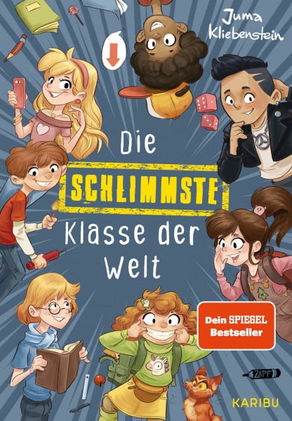 Zapf Die schlimmste Klasse der Welt (Band 1): Spritzig-freches Kinderbuch mit vielen lustigen Illustrationen für Kinder ab 10 Jahren | SPIEGEL Bestseller
