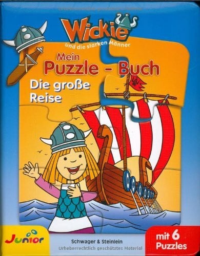 Karola von Kessel Wickie - Puzzlebuch, Die grosse Reise
