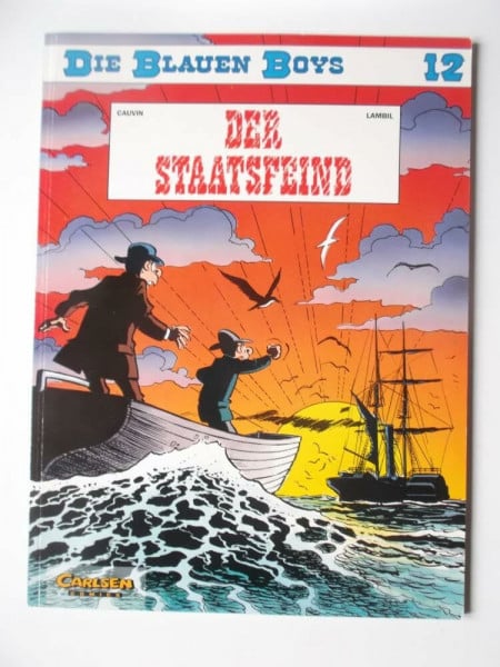 Cauvin Die blauen Boys, Carlsen Comics, Bd.12, Der Staatsfeind