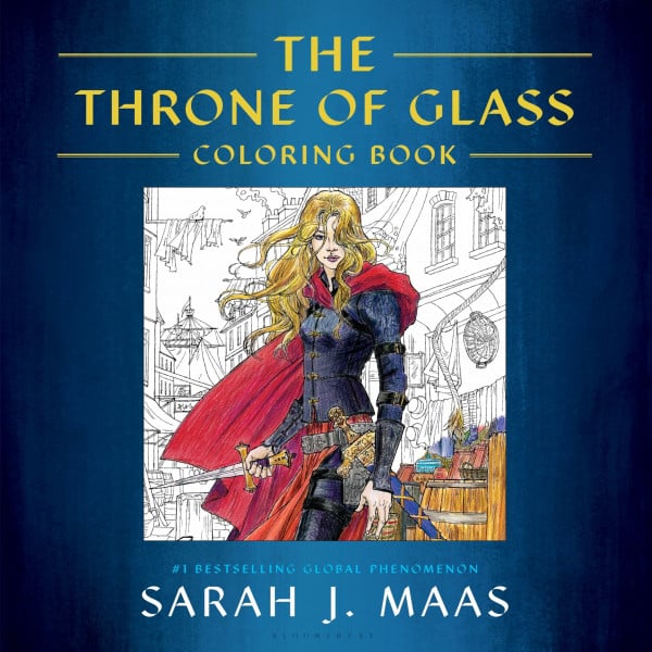 Maas, Sarah J. The Throne of Glass Coloring Book
