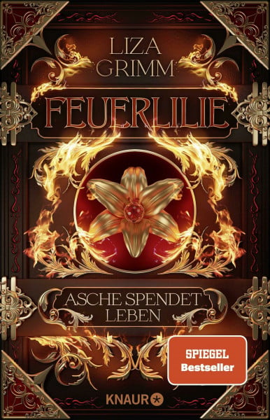 Grimm, Liza Feuerlilie. Asche spendet Leben: Roman | Band 2 der High Fantasy-Dilogie um politische Intrigen und Elementarmagie (Die Bücher der Macht, Band 2)