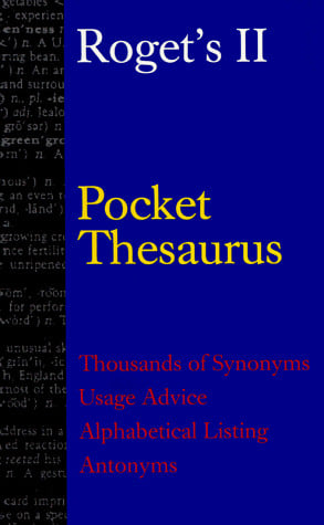 Rogets Rogets II Pocket Thesaurus (Roget's Thesaurus)