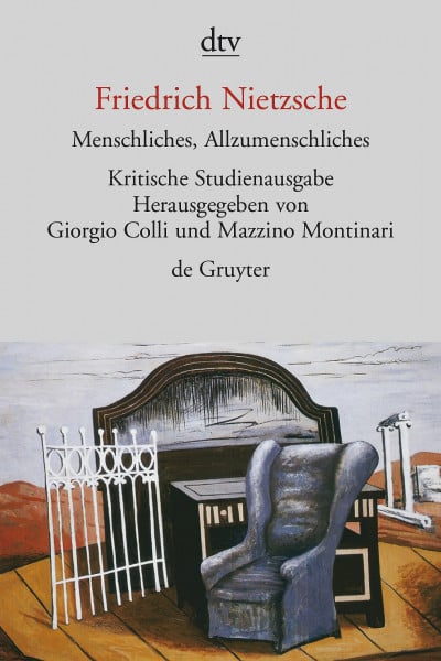 Colli, Giorgio Menschliches, Allzumenschliches, I und II. Herausgegeben von G. Colli und M. Montinari.: Kritische Studienausgabe