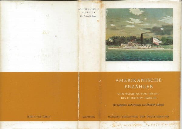 Schnack, Elisabeth Amerikanische Erzähler: Von Washington Irving bis Dorothy Parker