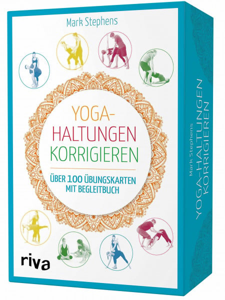 Stephens, Mark Yoga-Haltungen korrigieren – Kartenset: Über 100 Übungskarten mit Begleitbuch (Yoga unterrichten, Band 6)