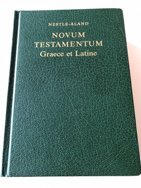 Aland, K. Bibelausgaben, Novum Testamentum Graece et Latine (Nr.5401)