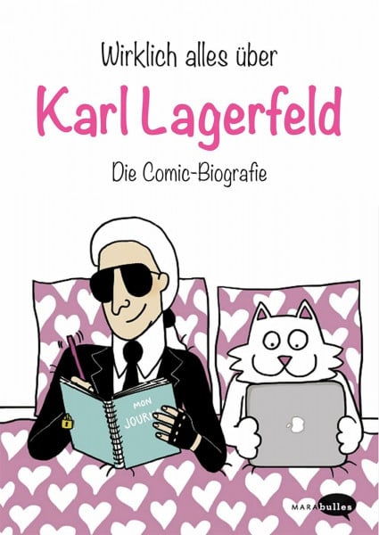 Cooper, Tiffany Wirklich alles über Karl Lagerfeld: Die Comic-Biografie. Graphic Novel über den berühmten Designer und Modeschöpfer, der zur Stilikone des 20. Jahrhunderts avancierte
