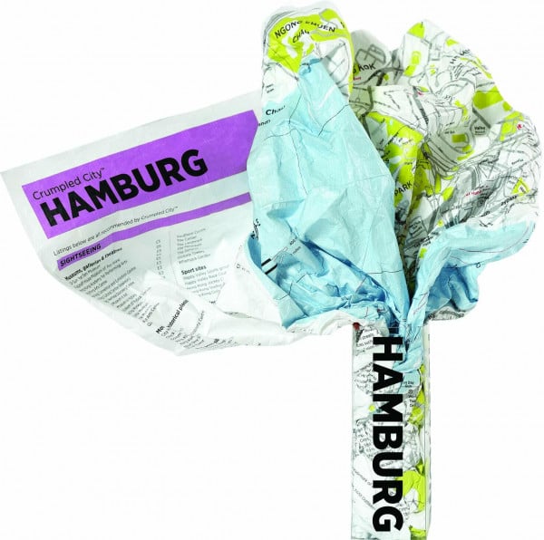 Palomar Crumpled City: Hamburg. Soft city maps for urban jungles: Soft city maps for urban jungles. Waterproof (Crumpled City Maps)