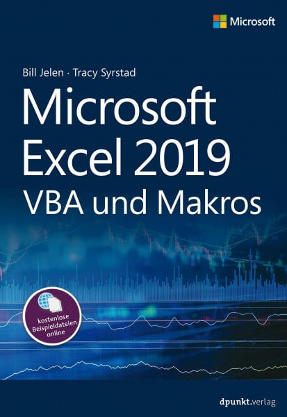 Jelen, Bill Microsoft Excel 2019 VBA und Makros: Kostenlose Beispieldateien online (Microsoft Press)