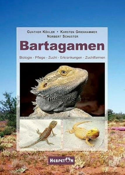 Schuster, Norbert Bartagamen: Biologie, Pflege, Zucht, Erkrankungen, Zuchtformen