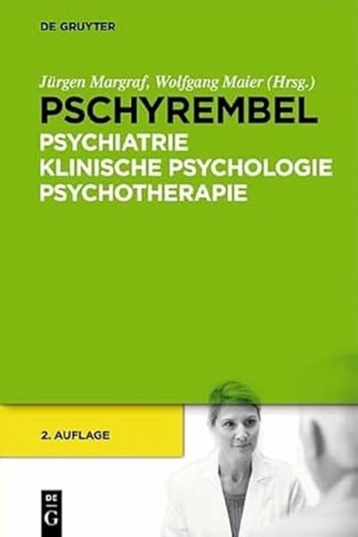 Margraf, Jürgen Pschyrembel Psychiatrie, Klinische Psychologie, Psychotherapie: Auflage